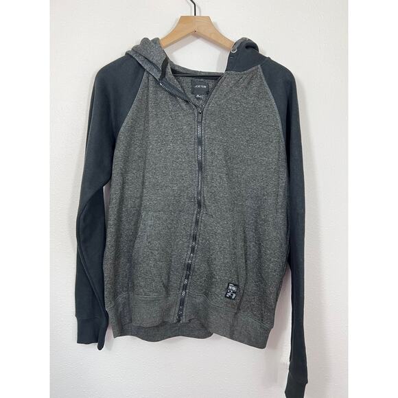 Joe’s Jeans Kids XL Charcoal Zip Hoodie Nordstrom Rack NWT $49 - Picture 1 of 7